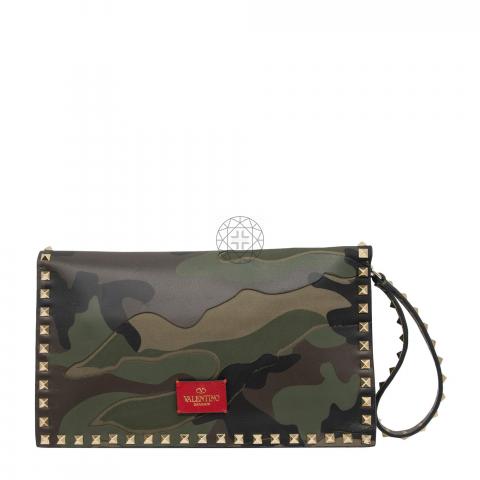 Valentino rockstud camo online bag